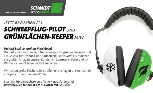 Stellenanzeige von SchmidtWeissGrün Stellenanzeige von SchmidtWeissGrün