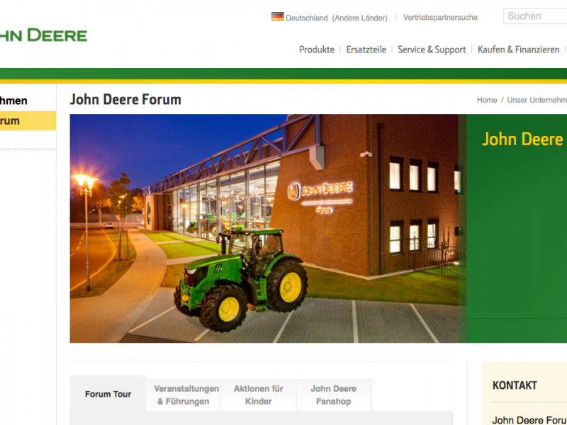 Das John Deere Forum'